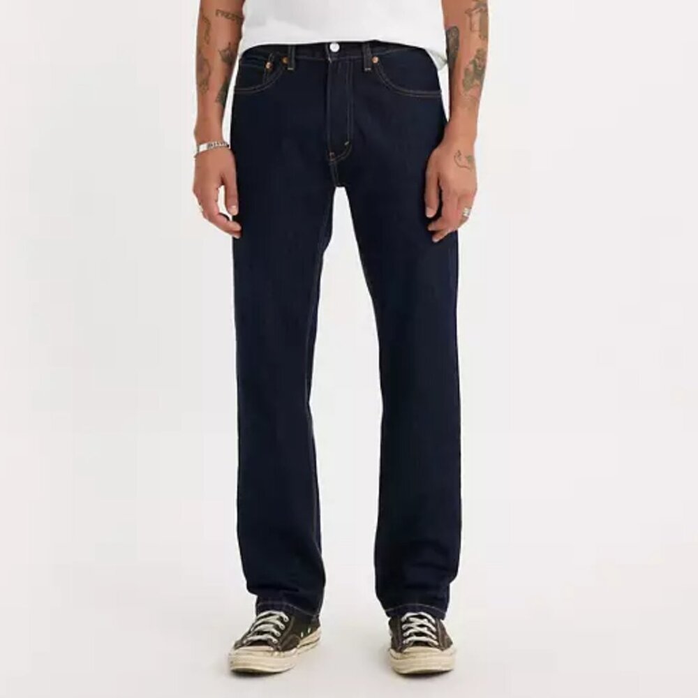 Levi's - Regular Fit 505 Rinse Dark Wash 32 x 30